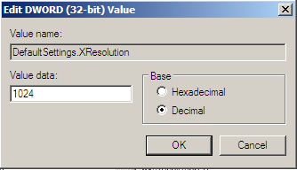 Changing Screen Resolution On Windows Server 2008 Core