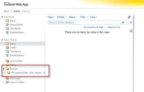 exchange deleted mailbox recovery