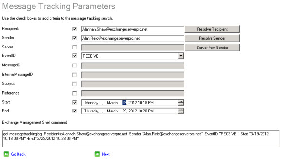 Message Tracking Log Explorer