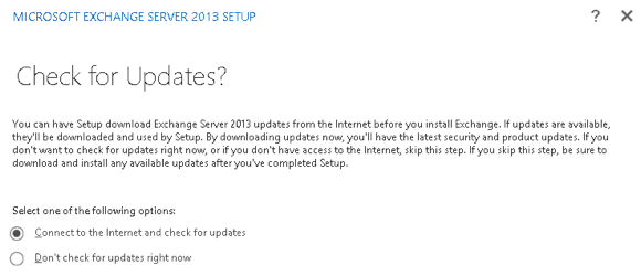 How to Install Exchange Server 2013