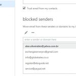 SMTP 554 5.1.0 Sender Denied Caused by Mailbox Junk Email Configuration