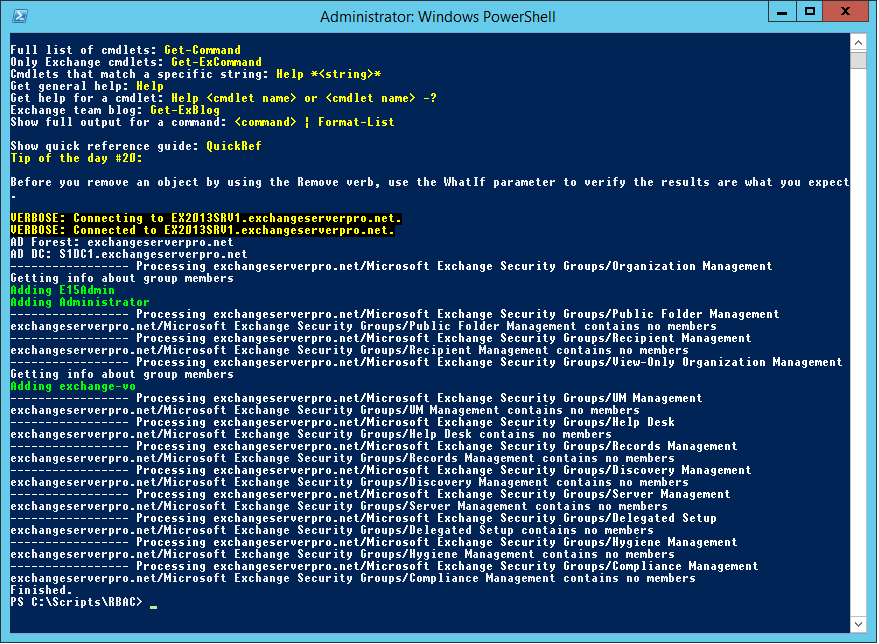 active directory user permissions report powershell
