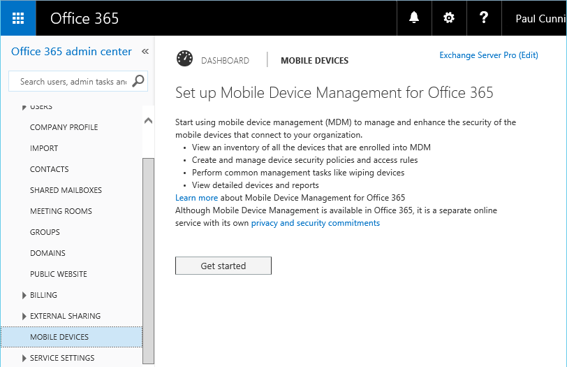 microsoft 365 new device setup