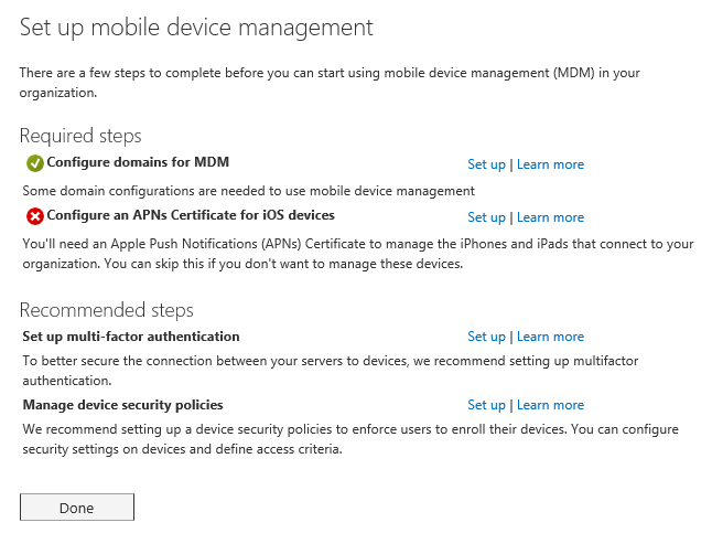 setup new device microsoft 365 business