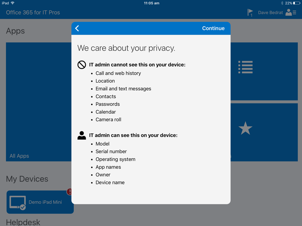 What Can Microsoft Intune See On Your Managed Mobile Devices