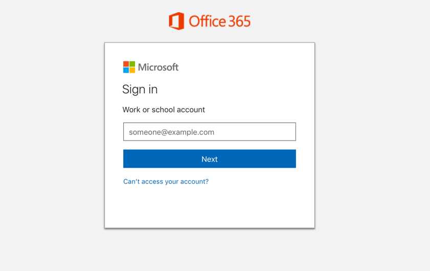 sign in outlook 365