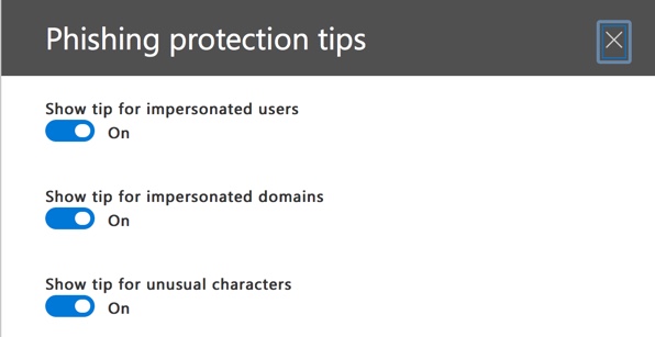 Office 365 Advanced Threat Protection Anti-phishing Policies