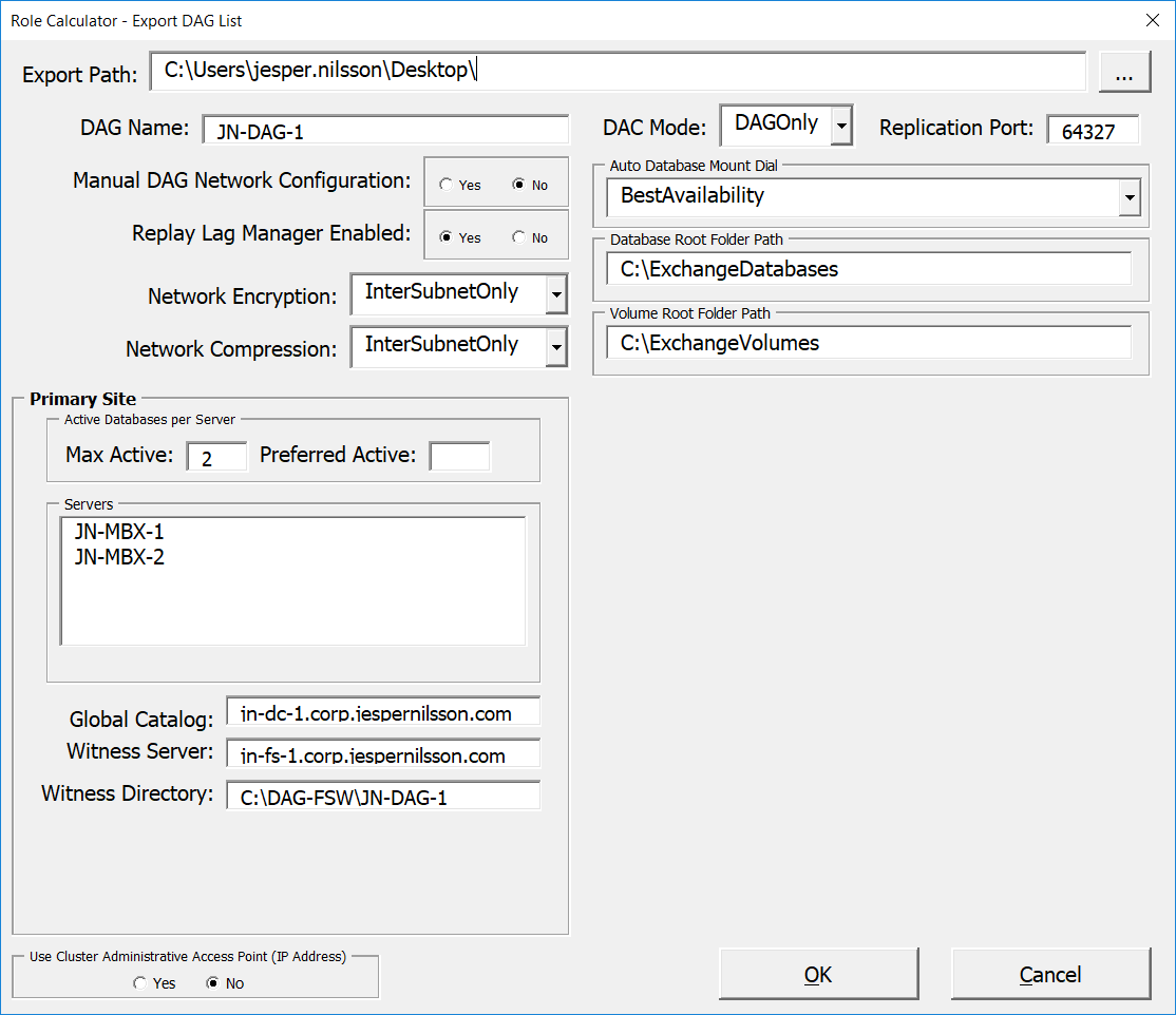 Unleash the &#8220;Hidden Magic&#8221; in the Exchange Server Role Requirements Calculator