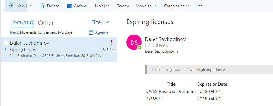 Automated Software License Expiration Notifications Using Microsoft Flow