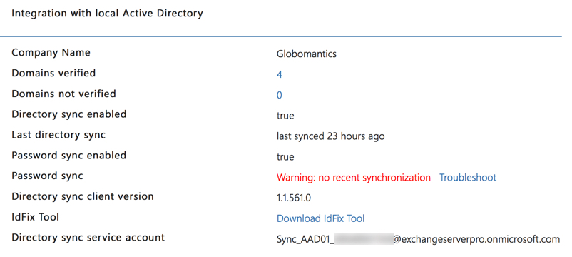 Azure Active Directory Terms of Use or Conditional Access Policies Can Break Directory Synchronization