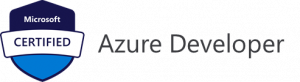 Azure Certifications developer logo. 