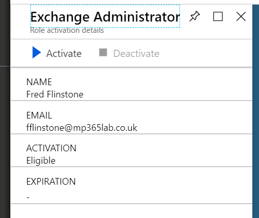 Exchange Administrator screenshot