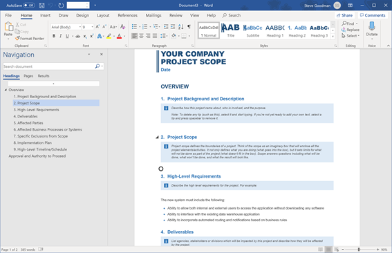 Automating document creation and approvals with Teams and Microsoft Flow &#8211; Part One