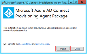 Microsoft Azure AD Connect Provisioning Agent Package