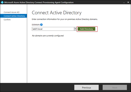Connect Active Directory