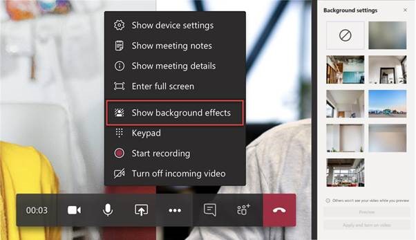microsoft teams download background effects