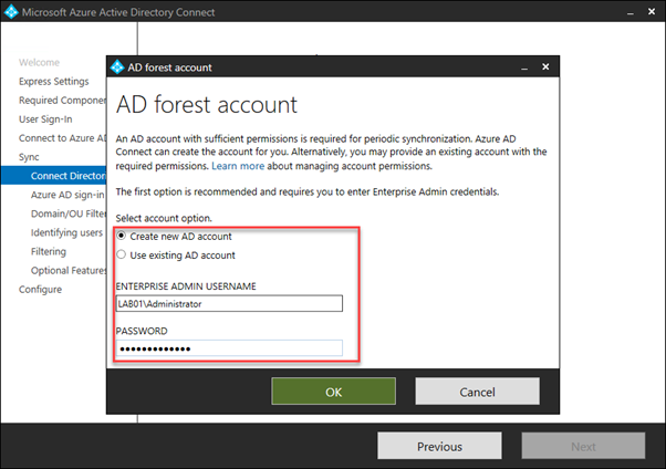 AD Forest Account