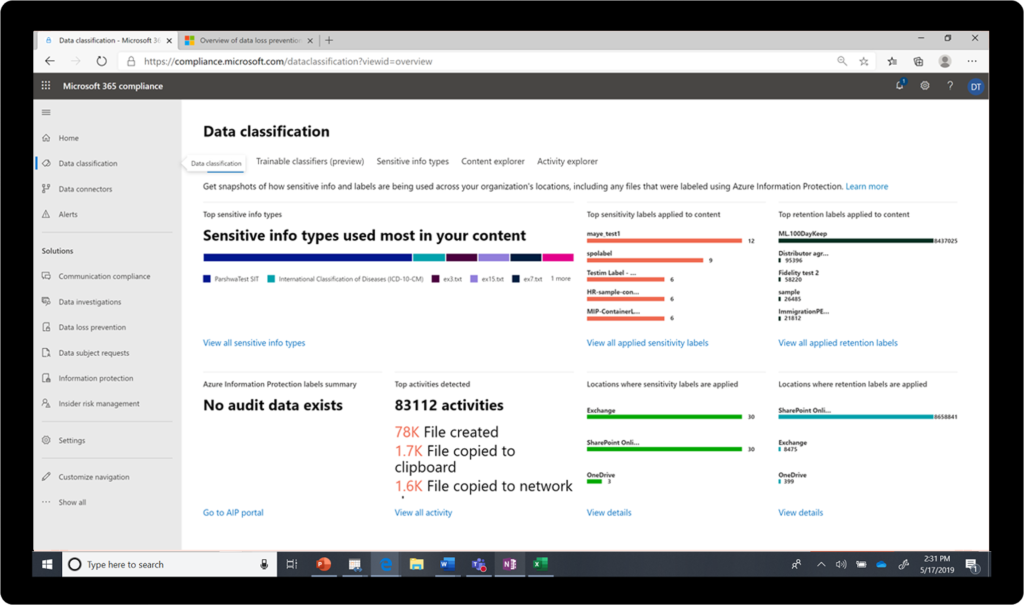 An image show how quickly you can ID and detect insider threats.