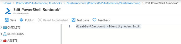Disable Account