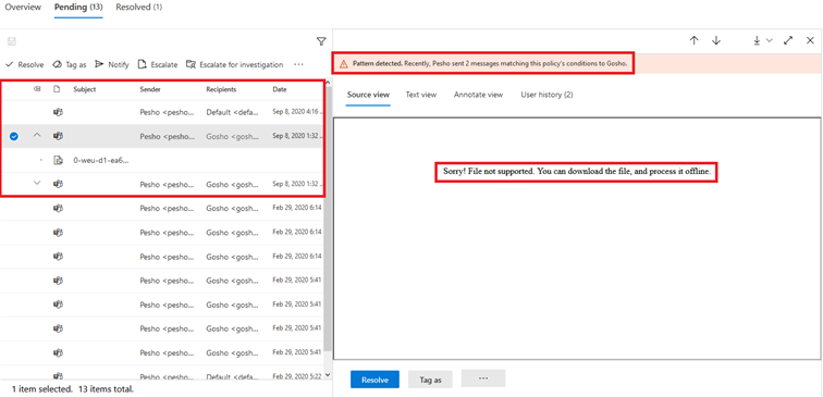 Exchange Retention and Communication Compliance Updates